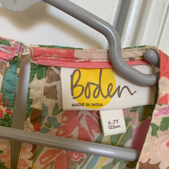 Mini Boden Girl Tiered Printed Woven Dress 6-7 years - Picture 7 of 7
